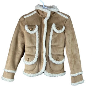 Mng - Mango Faux Shearling  Coat